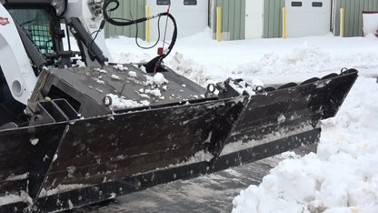 EZ Spot UR Attachment Snow Plow | Width 20' | 10–20 GPM | 4–6 Tons | For Skid Steer, Compact Track Loaders, Wheel Loaders, Excavators, Mini Excavators, Telehandlers & Backhoes