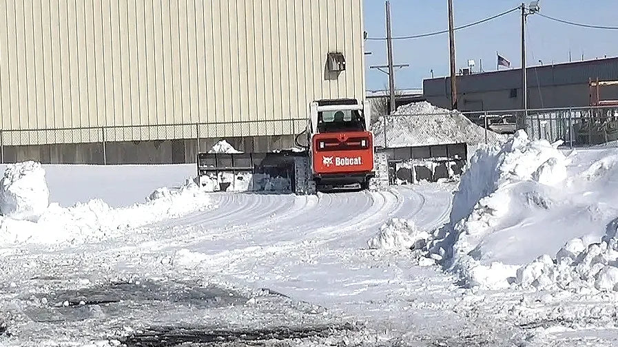 EZ Spot UR Attachment Snow Plow | Width 20' | 10–20 GPM | 4–6 Tons | For Skid Steer, Compact Track Loaders, Wheel Loaders, Excavators, Mini Excavators, Telehandlers & Backhoes