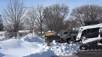 EZ Spot UR Attachment Snow Plow | Width 20' | 10–20 GPM | 4–6 Tons | For Skid Steer, Compact Track Loaders, Wheel Loaders, Excavators, Mini Excavators, Telehandlers & Backhoes