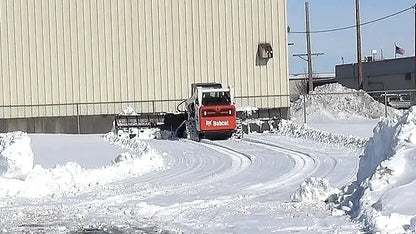EZ Spot UR Attachment Snow Plow | Width 20' | 10–20 GPM | 4–6 Tons | For Skid Steer, Compact Track Loaders, Wheel Loaders, Excavators, Mini Excavators, Telehandlers & Backhoes