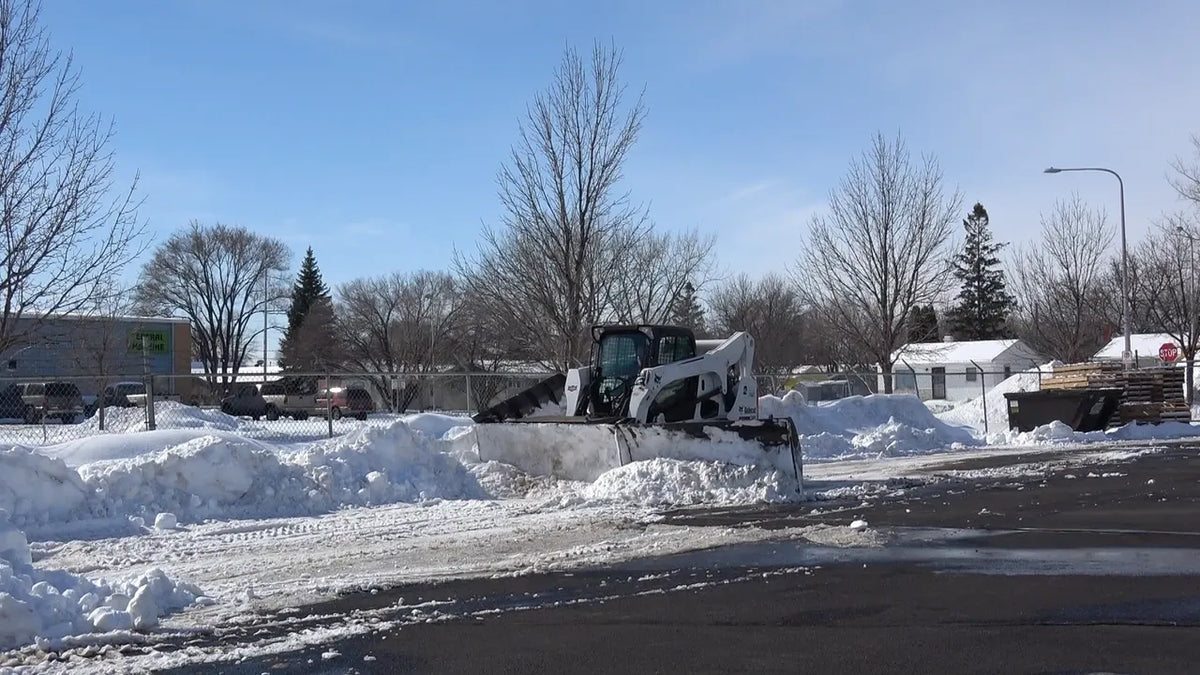 EZ Spot UR Attachment Snow Plow | Width 20' | 10–20 GPM | 4–6 Tons | For Skid Steer, Compact Track Loaders, Wheel Loaders, Excavators, Mini Excavators, Telehandlers & Backhoes