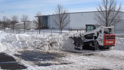 EZ Spot UR Attachment Snow Plow | Width 20' | 10–20 GPM | 4–6 Tons | For Skid Steer, Compact Track Loaders, Wheel Loaders, Excavators, Mini Excavators, Telehandlers & Backhoes