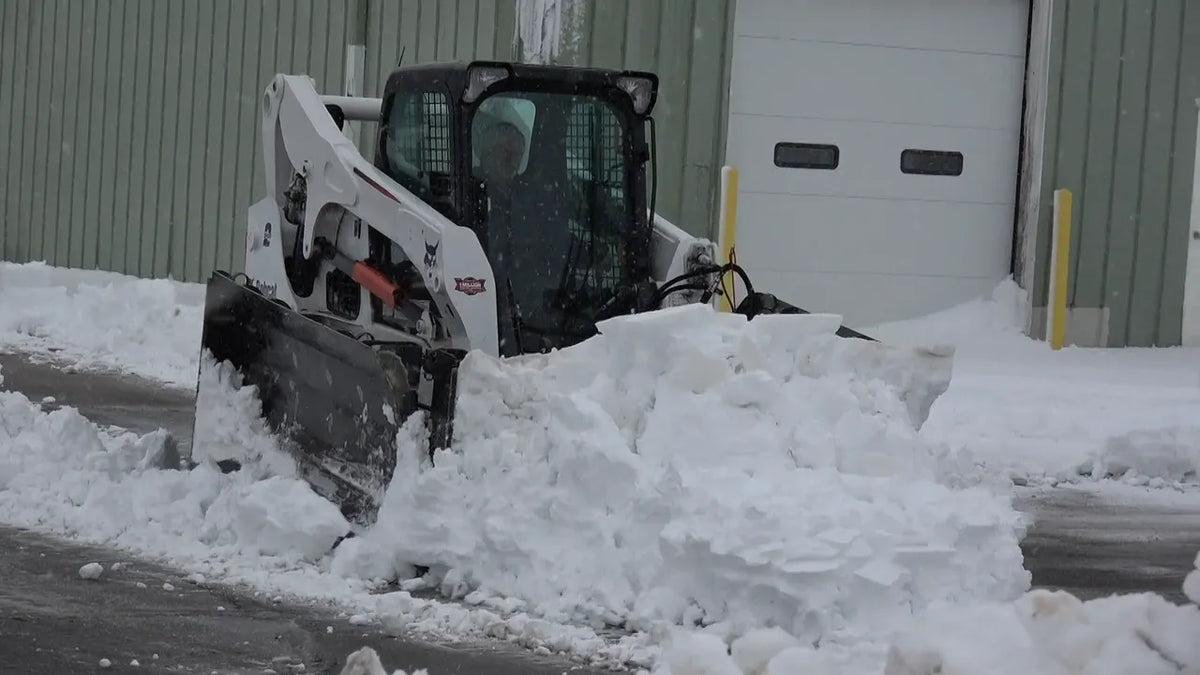 EZ Spot UR Attachment Snow Plow | Width 20' | 10–20 GPM | 4–6 Tons | For Skid Steer, Compact Track Loaders, Wheel Loaders, Excavators, Mini Excavators, Telehandlers & Backhoes