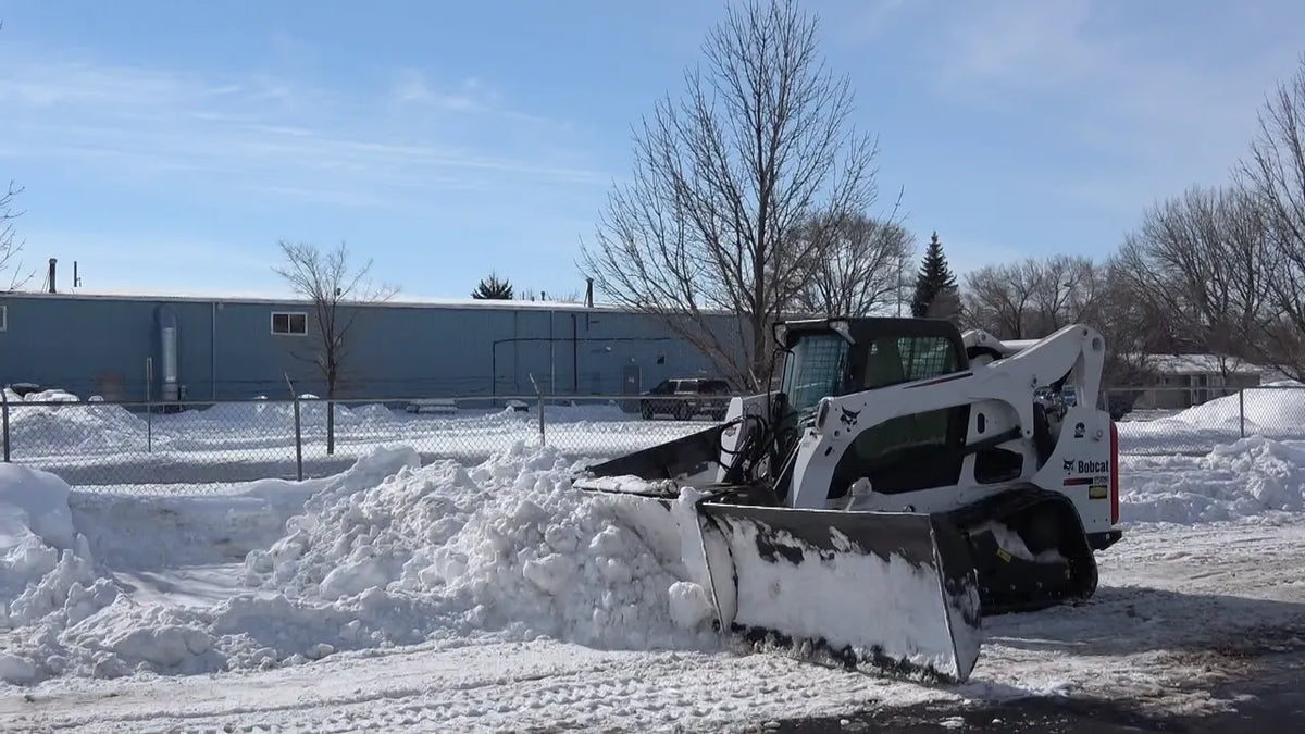 EZ Spot UR Attachment Snow Plow | Width 20' | 10–20 GPM | 4–6 Tons | For Skid Steer, Compact Track Loaders, Wheel Loaders, Excavators, Mini Excavators, Telehandlers & Backhoes