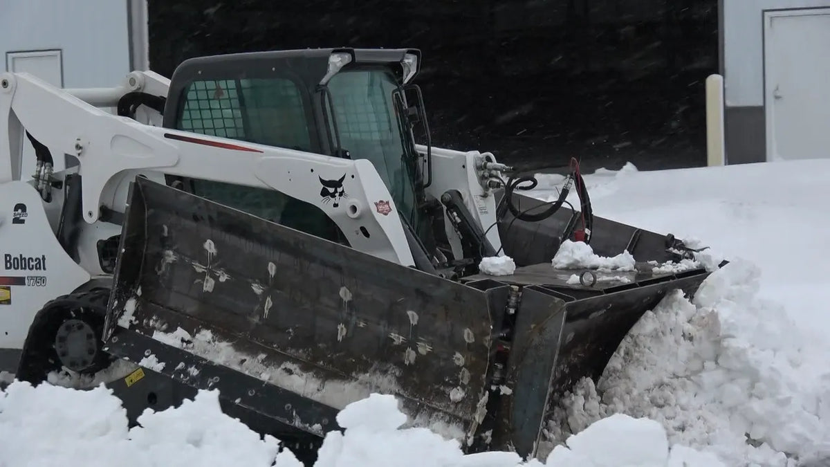 EZ Spot UR Attachment Snow Plow | Width 20' | 10–20 GPM | 4–6 Tons | For Skid Steer, Compact Track Loaders, Wheel Loaders, Excavators, Mini Excavators, Telehandlers & Backhoes