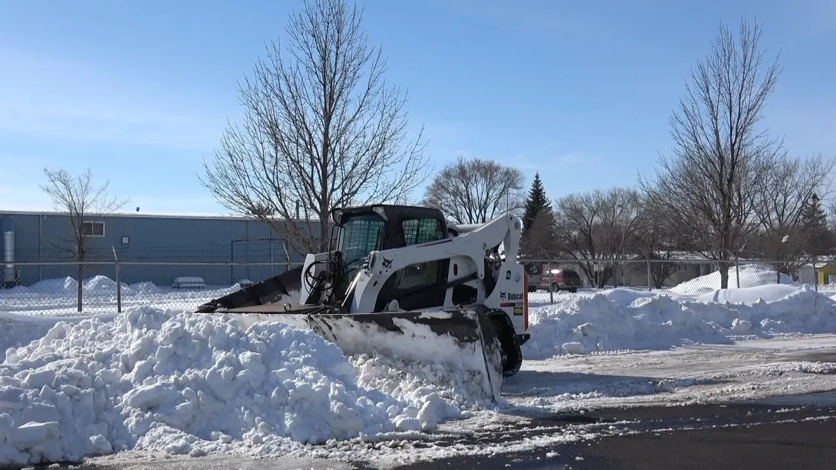 EZ Spot UR Attachment Snow Plow | Width 20' | 10–20 GPM | 4–6 Tons | For Skid Steer, Compact Track Loaders, Wheel Loaders, Excavators, Mini Excavators, Telehandlers & Backhoes