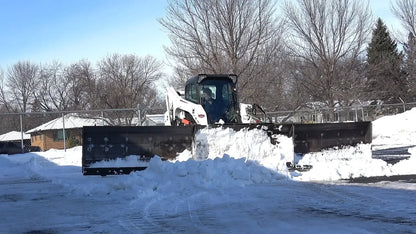 EZ Spot UR Attachment Snow Plow | Width 20' | 10–20 GPM | 4–6 Tons | For Skid Steer, Compact Track Loaders, Wheel Loaders, Excavators, Mini Excavators, Telehandlers & Backhoes