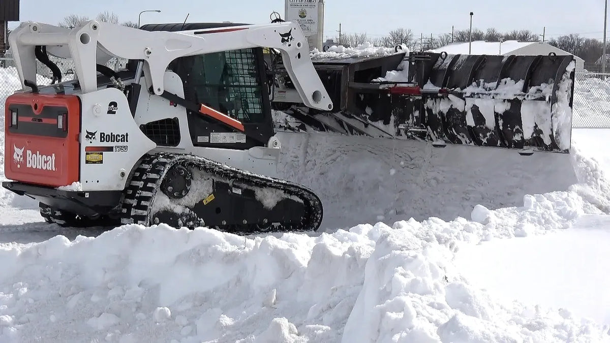 EZ Spot UR Attachment Snow Plow | Width 20' | 10–20 GPM | 4–6 Tons | For Skid Steer, Compact Track Loaders, Wheel Loaders, Excavators, Mini Excavators, Telehandlers & Backhoes