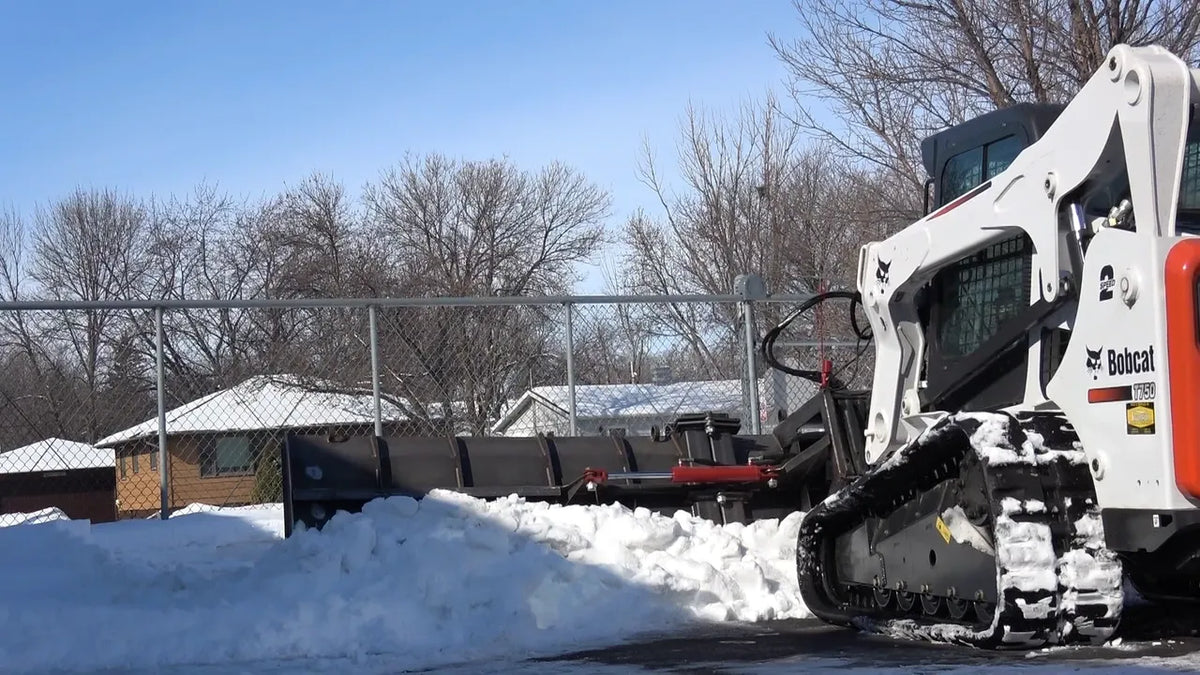 EZ Spot UR Attachment Snow Plow | Width 20' | 10–20 GPM | 4–6 Tons | For Skid Steer, Compact Track Loaders, Wheel Loaders, Excavators, Mini Excavators, Telehandlers & Backhoes