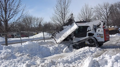 EZ Spot UR Attachment Snow Plow | Width 20' | 10–20 GPM | 4–6 Tons | For Skid Steer, Compact Track Loaders, Wheel Loaders, Excavators, Mini Excavators, Telehandlers & Backhoes
