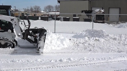 EZ Spot UR Attachment Snow Plow | Width 20' | 10–20 GPM | 4–6 Tons | For Skid Steer, Compact Track Loaders, Wheel Loaders, Excavators, Mini Excavators, Telehandlers & Backhoes