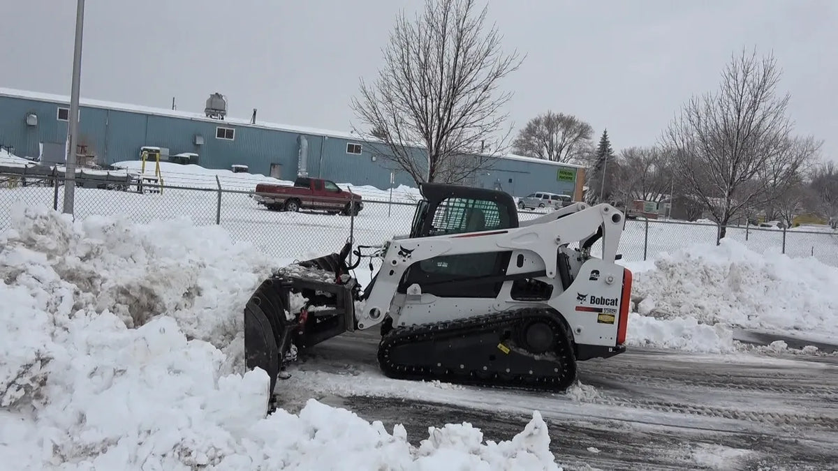 EZ Spot UR Attachment Snow Plow | Width 20' | 10–20 GPM | 4–6 Tons | For Skid Steer, Compact Track Loaders, Wheel Loaders, Excavators, Mini Excavators, Telehandlers & Backhoes