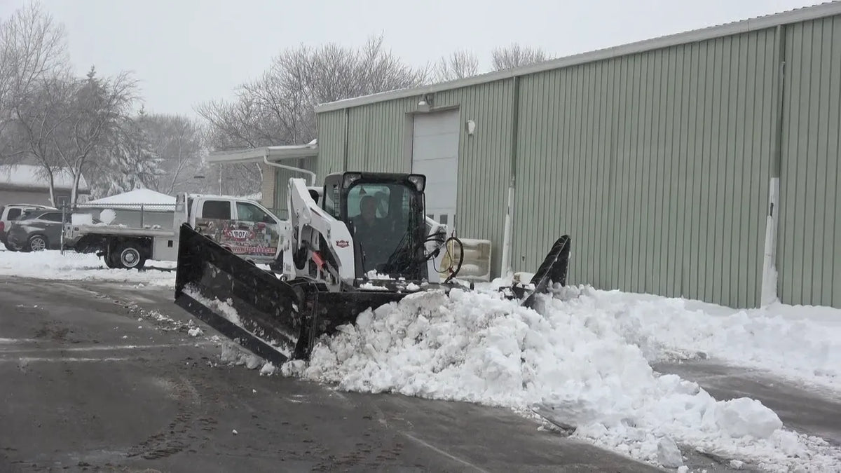 EZ Spot UR Attachment Snow Plow | Width 20' | 10–20 GPM | 4–6 Tons | For Skid Steer, Compact Track Loaders, Wheel Loaders, Excavators, Mini Excavators, Telehandlers & Backhoes
