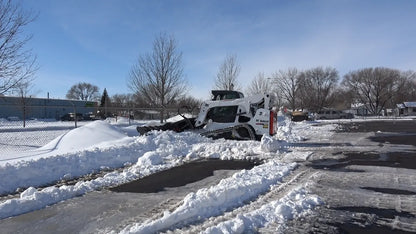EZ Spot UR Attachment Snow Plow | Width 20' | 10–20 GPM | 4–6 Tons | For Skid Steer, Compact Track Loaders, Wheel Loaders, Excavators, Mini Excavators, Telehandlers & Backhoes