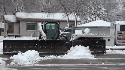 EZ Spot UR Attachment Snow Plow | Width 20' | 10–20 GPM | 4–6 Tons | For Skid Steer, Compact Track Loaders, Wheel Loaders, Excavators, Mini Excavators, Telehandlers & Backhoes