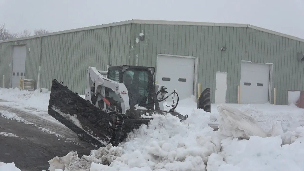 EZ Spot UR Attachment Snow Plow | Width 20' | 10–20 GPM | 4–6 Tons | For Skid Steer, Compact Track Loaders, Wheel Loaders, Excavators, Mini Excavators, Telehandlers & Backhoes