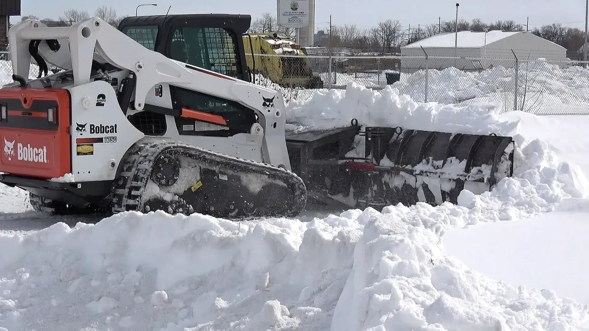 EZ Spot UR Attachment Snow Plow | Width 20' | 10–20 GPM | 4–6 Tons | For Skid Steer, Compact Track Loaders, Wheel Loaders, Excavators, Mini Excavators, Telehandlers & Backhoes
