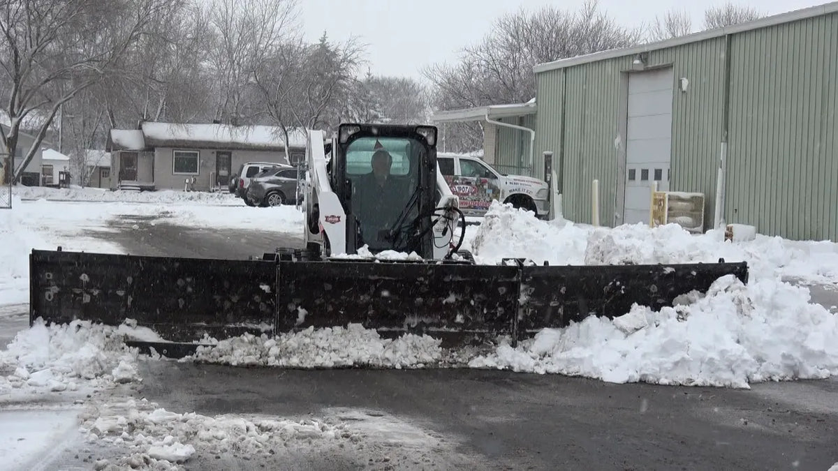 EZ Spot UR Attachment Snow Plow | Width 20' | 10–20 GPM | 4–6 Tons | For Skid Steer, Compact Track Loaders, Wheel Loaders, Excavators, Mini Excavators, Telehandlers & Backhoes