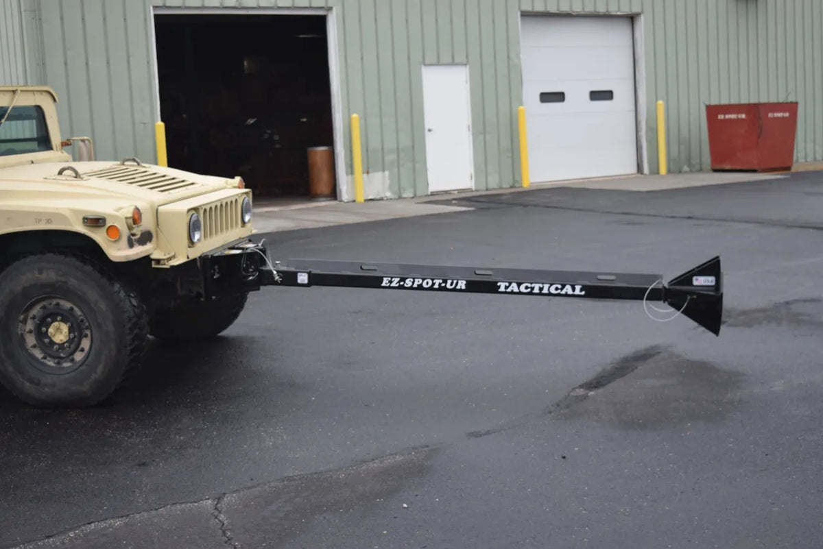 EZ Spot UR Attachment Tactical Equipment Line | Scorpion Penetrator & Bulldog Claw Series | 127° Rotating Base | Lifting Capacity 5,000 lbs | 20–30 GPM | 60–100 HP | For MRAPs, Armored Tactical Vehicles & Skid Steers