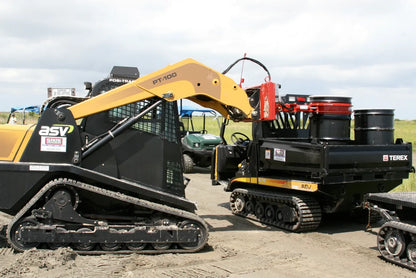 EZ Spot UR Attachment Barrel Handler | Model EZ-0002 | Jaw Opening 21"–39.5" | 20–30 GPM | 3–5 Ton | For Skid Steer, Compact Track Loaders, Wheel Loaders, Excavators, Mini Excavators, Telehandlers & Backhoes