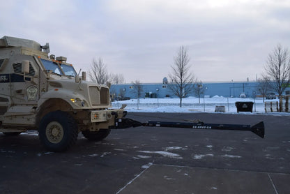 EZ Spot UR Attachment Tactical Equipment Line | Scorpion Penetrator & Bulldog Claw Series | 127° Rotating Base | Lifting Capacity 5,000 lbs | 20–30 GPM | 60–100 HP | For MRAPs, Armored Tactical Vehicles & Skid Steers