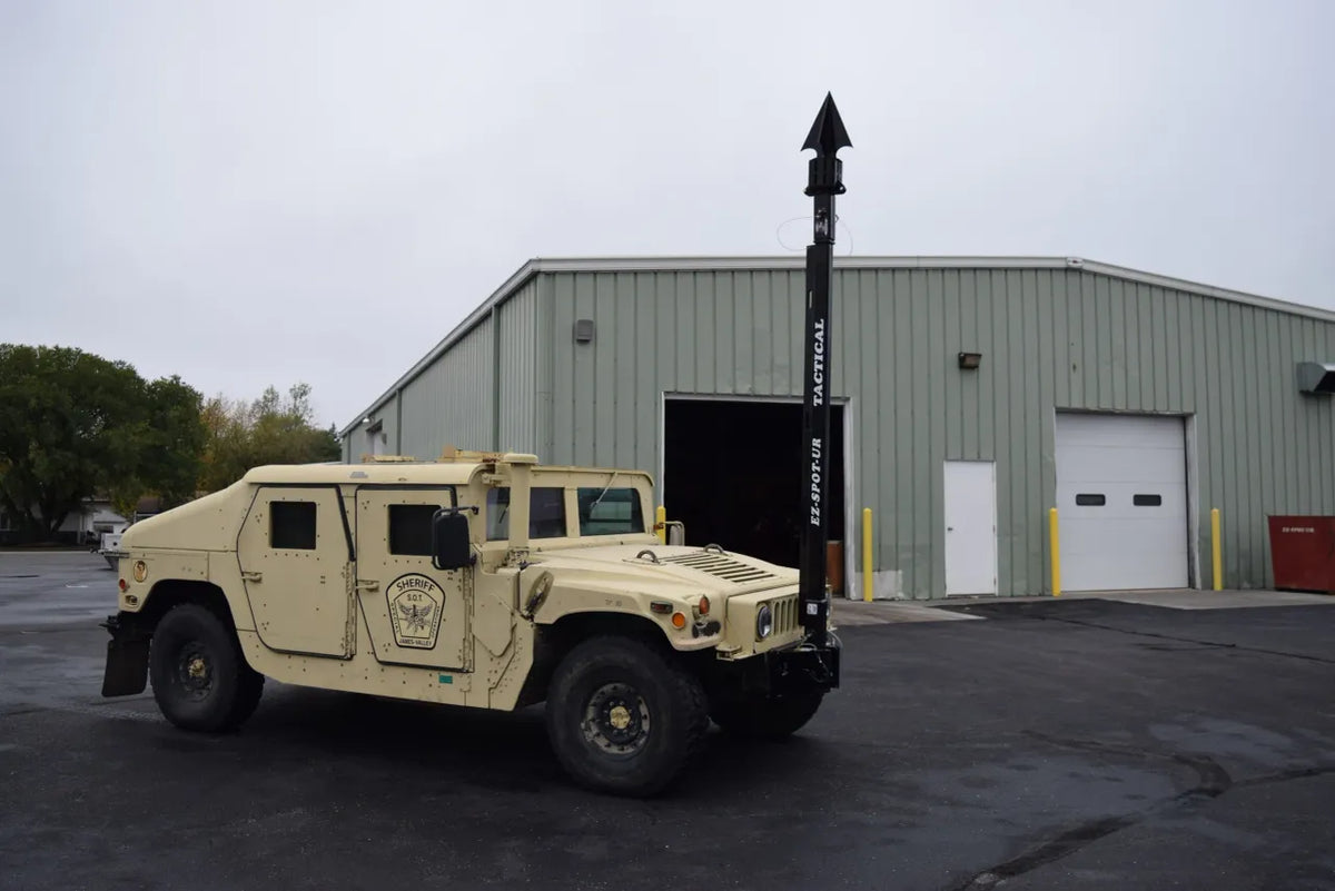 EZ Spot UR Attachment Tactical Equipment Line | Scorpion Penetrator & Bulldog Claw Series | 127° Rotating Base | Lifting Capacity 5,000 lbs | 20–30 GPM | 60–100 HP | For MRAPs, Armored Tactical Vehicles & Skid Steers