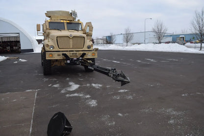 EZ Spot UR Attachment Tactical Equipment Line | Scorpion Penetrator & Bulldog Claw Series | 127° Rotating Base | Lifting Capacity 5,000 lbs | 20–30 GPM | 60–100 HP | For MRAPs, Armored Tactical Vehicles & Skid Steers
