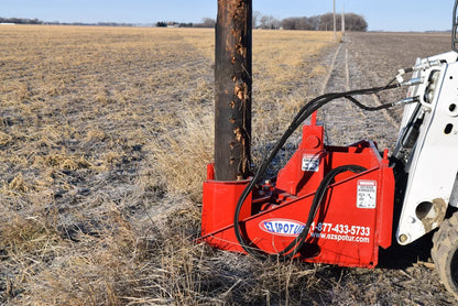 Ez Spot UR Attachment Mini Pole Jack | EZ-MPJ001 | 20–30 GPM | 3–5 Tons | For Skid Steer, Compact Track Loaders, Wheel Loaders, Excavators, Mini Excavators, Telehandlers & Backhoes