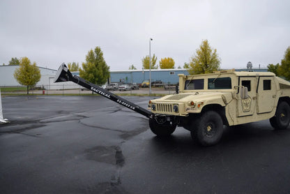 EZ Spot UR Attachment Tactical Equipment Line | Scorpion Penetrator & Bulldog Claw Series | 127° Rotating Base | Lifting Capacity 5,000 lbs | 20–30 GPM | 60–100 HP | For MRAPs, Armored Tactical Vehicles & Skid Steers