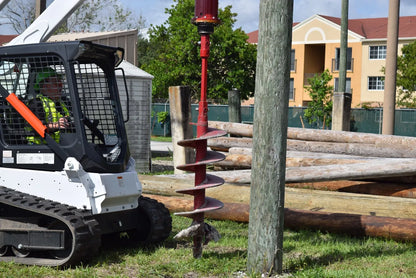 Ez Spot UR Attachment Auger | EZ-AGR01 Model | Bit Diameter 18–24" | 40 GPM | 3–5 Ton | For Skid Steer, Compact Track Loaders, Wheel Loaders, Excavators, Mini Excavators, Telehandlers & Backhoes