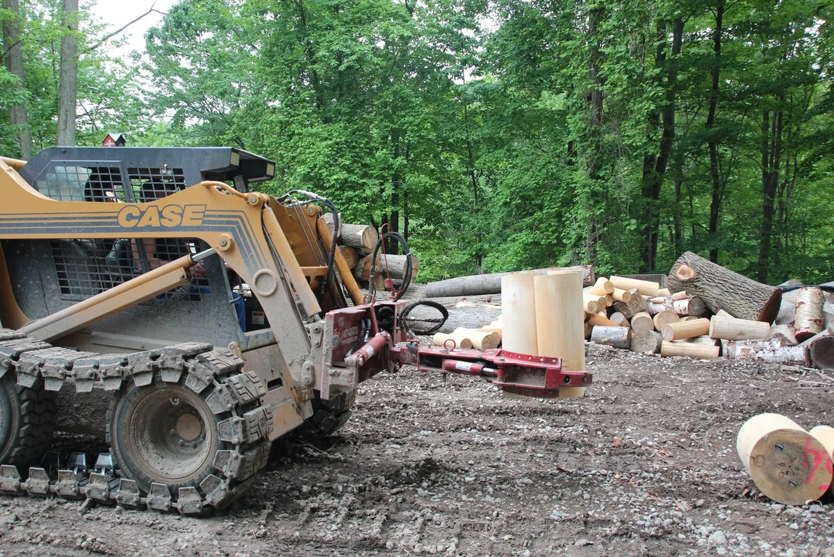 Ez Spot UR Attachment 3 Finger Rock & Tree Hand | Model EZ-0010 | 20–30 GPM | 3–5 Tons | For Skid Steer, Compact Track Loaders, Wheel Loaders, Excavators, Mini Excavators, Telehandlers & Backhoes