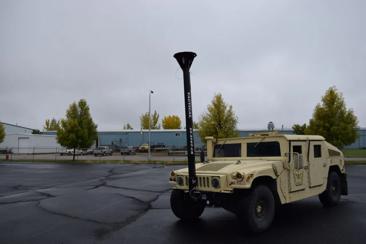 EZ Spot UR Attachment Tactical Equipment Line | Scorpion Penetrator & Bulldog Claw Series | 127° Rotating Base | Lifting Capacity 5,000 lbs | 20–30 GPM | 60–100 HP | For MRAPs, Armored Tactical Vehicles & Skid Steers
