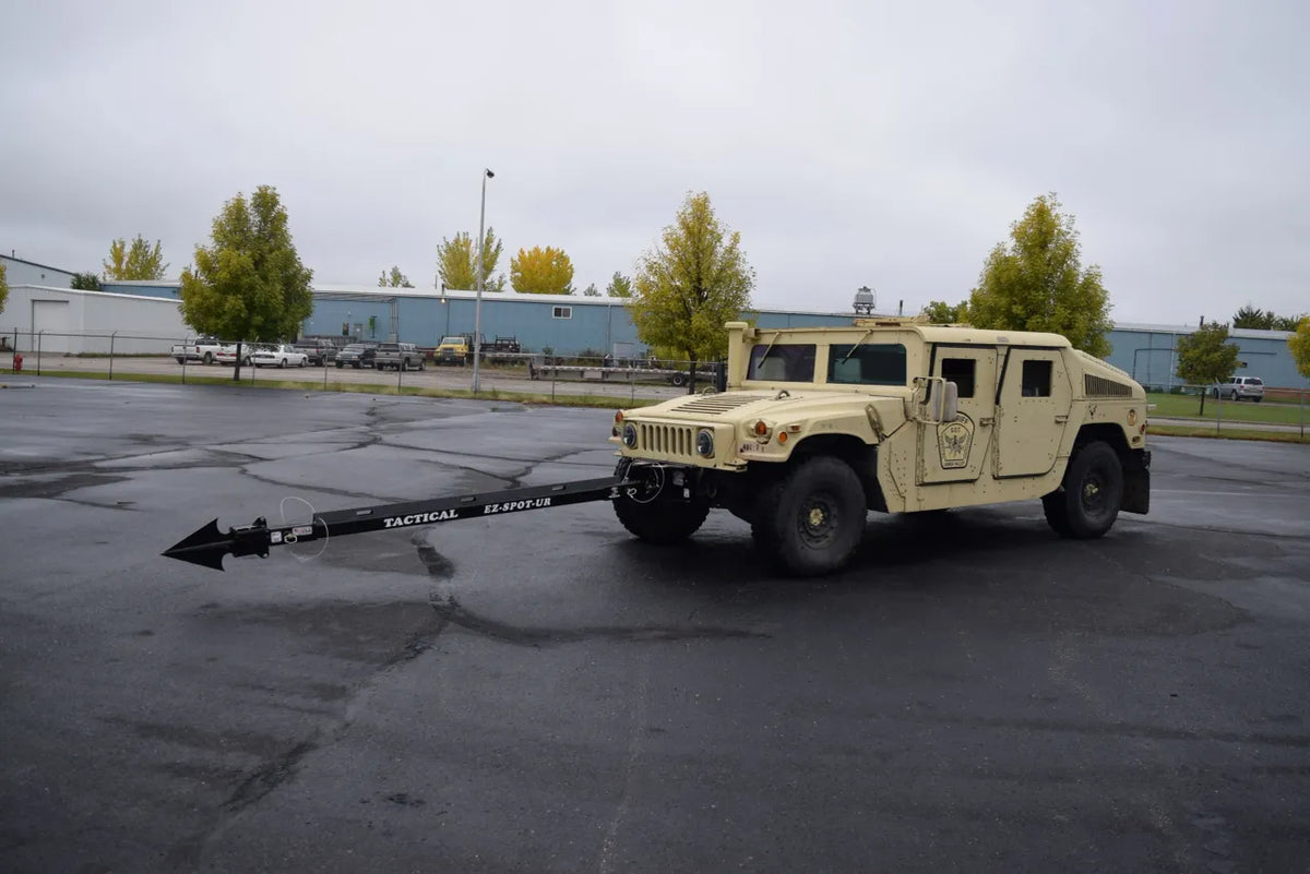 EZ Spot UR Attachment Tactical Equipment Line | Scorpion Penetrator & Bulldog Claw Series | 127° Rotating Base | Lifting Capacity 5,000 lbs | 20–30 GPM | 60–100 HP | For MRAPs, Armored Tactical Vehicles & Skid Steers