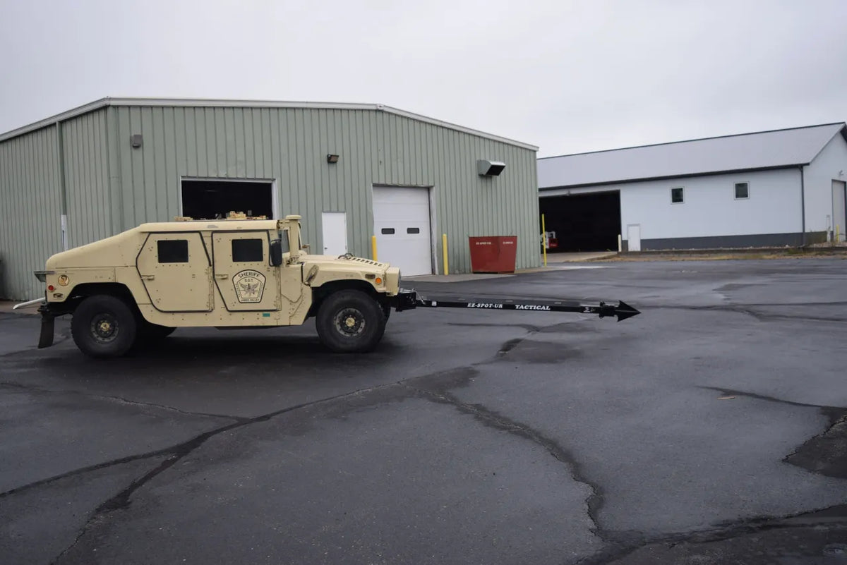 EZ Spot UR Attachment Tactical Equipment Line | Scorpion Penetrator & Bulldog Claw Series | 127° Rotating Base | Lifting Capacity 5,000 lbs | 20–30 GPM | 60–100 HP | For MRAPs, Armored Tactical Vehicles & Skid Steers