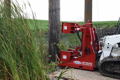 Ez Spot Ur Attachment Double Clamp Pole Jack | Model EZ-DCPJ-0001 | 20–30 GPM | 3–5 Tons | For Skid Steer, Compact Track Loaders, Wheel Loaders, Excavators, Mini Excavators, Telehandlers & Backhoes