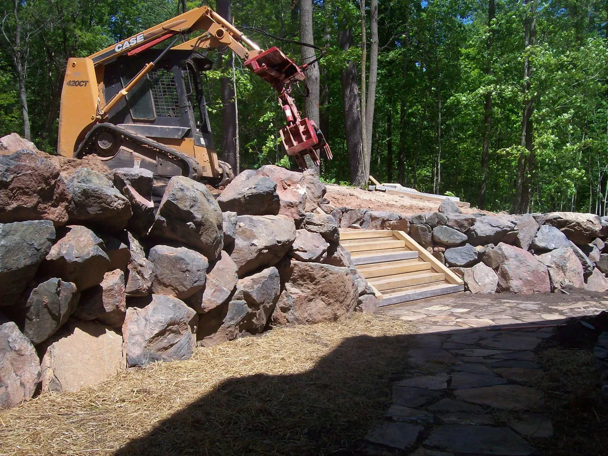 Ez Spot Ur Attachment 5 Finger Rock & Tree Hand | Model EZ-2010 | 42" Opening | 20–30 GPM | 3–5 Ton | For Skid Steer, Compact Track Loaders, Wheel Loaders, Excavators, Mini Excavators, Telehandlers & Backhoes