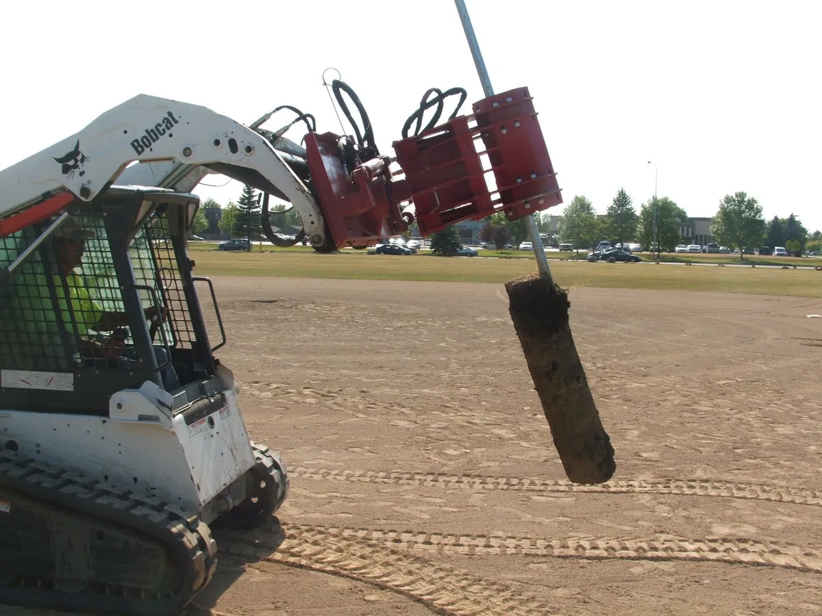 Ez Spot UR Attachment Double Pole Claw | Model EZ-0008 | Jaw Opening 14" | 20–30 GPM | 3–5 Tons | For Skid Steer, Compact Track Loaders, Wheel Loaders, Excavators, Mini Excavators, Telehandlers & Backhoes
