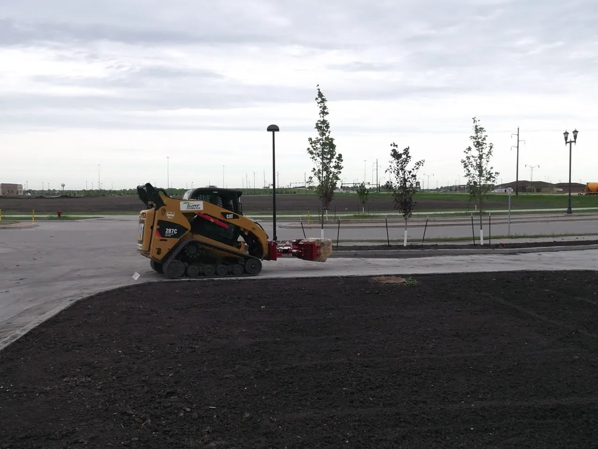 Ez Spot Ur Attachment 5 Finger Rock & Tree Hand | Model EZ-2010 | 42" Opening | 20–30 GPM | 3–5 Ton | For Skid Steer, Compact Track Loaders, Wheel Loaders, Excavators, Mini Excavators, Telehandlers & Backhoes