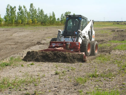EZ Spot UR Attachment Six Way Grader Blade | Model EZ-0060 | Width 104"–108" | 20–30 GPM | 3–5 Tons | For Skid Steer, Compact Track Loaders, Wheel Loaders, Excavators, Mini Excavators, Telehandlers & Backhoes
