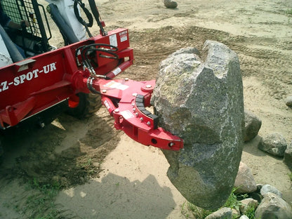 Ez Spot UR Attachment 3 Finger Rock & Tree Hand | Model EZ-0010 | 20–30 GPM | 3–5 Tons | For Skid Steer, Compact Track Loaders, Wheel Loaders, Excavators, Mini Excavators, Telehandlers & Backhoes