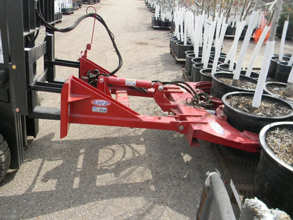 EZ Spot UR Attachment Double Pot Tool | Model EZ-2002 | Jaw Opening 24.5" | 20–30 GPM | For Skid Steer & Forklift