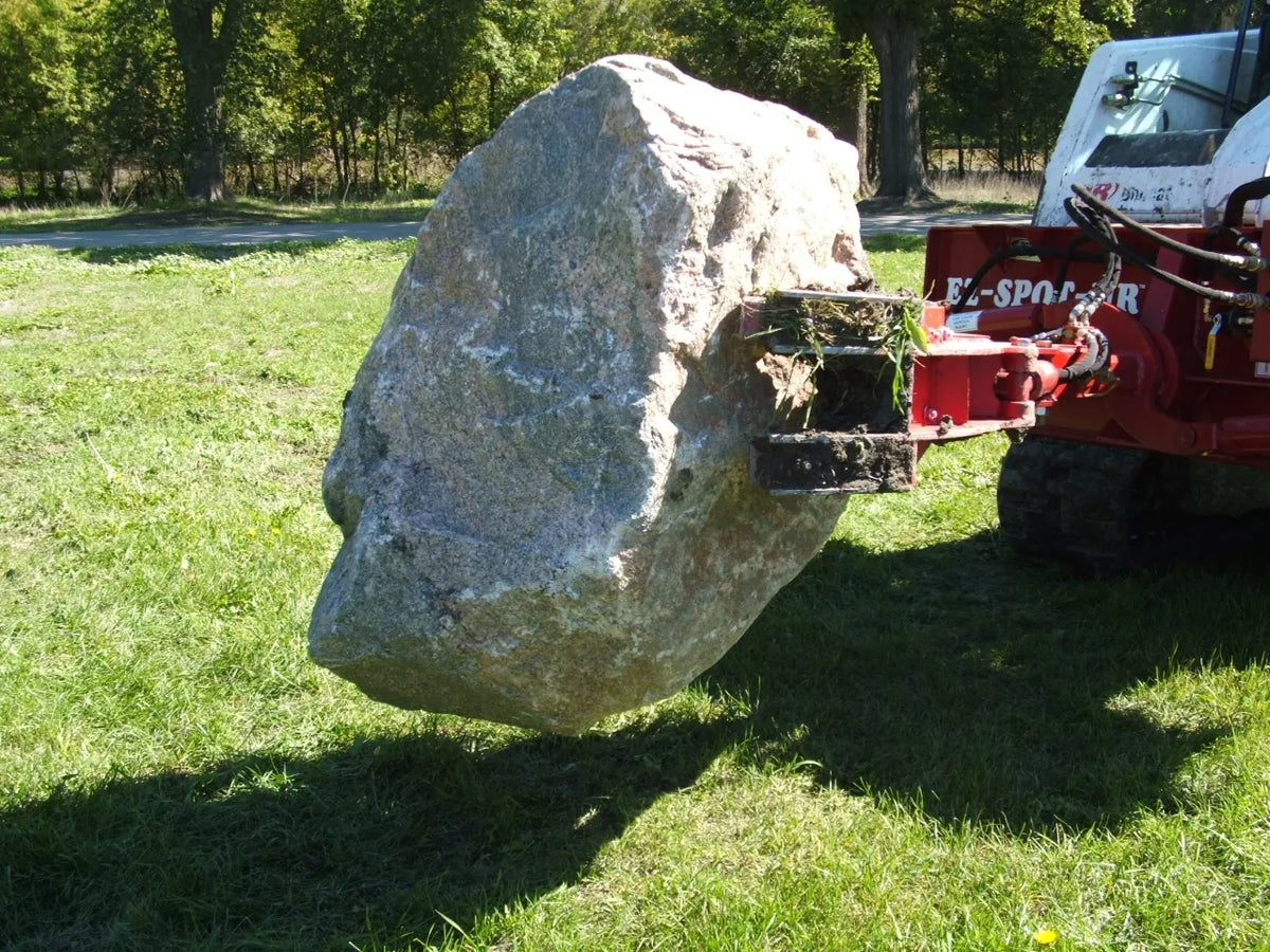 Ez Spot UR Attachment 3 Finger Rock & Tree Hand | Model EZ-0010 | 20–30 GPM | 3–5 Tons | For Skid Steer, Compact Track Loaders, Wheel Loaders, Excavators, Mini Excavators, Telehandlers & Backhoes