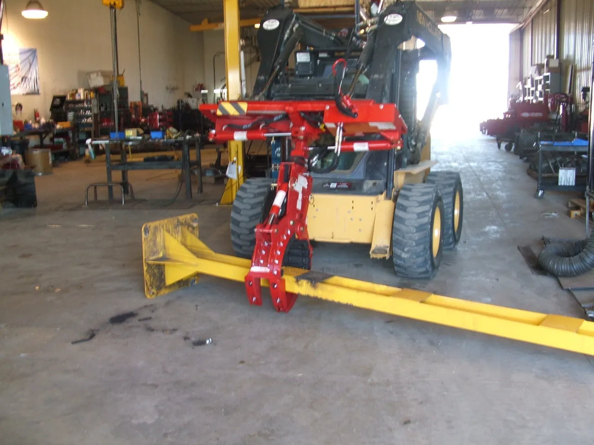 Ez Spot UR Attachment 3 Finger Rock & Tree Hand | Model EZ-0010 | 20–30 GPM | 3–5 Tons | For Skid Steer, Compact Track Loaders, Wheel Loaders, Excavators, Mini Excavators, Telehandlers & Backhoes