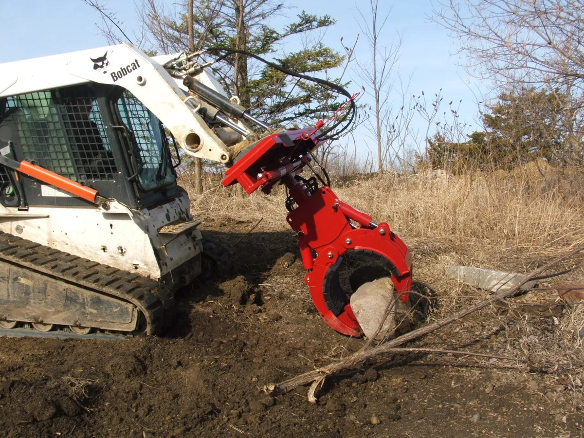 Ez Spot Ur Attachment 5 Finger Rock & Tree Hand | Model EZ-2010 | 42" Opening | 20–30 GPM | 3–5 Ton | For Skid Steer, Compact Track Loaders, Wheel Loaders, Excavators, Mini Excavators, Telehandlers & Backhoes