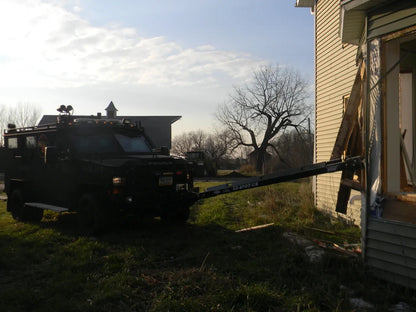 EZ Spot UR Attachment Tactical Equipment Line | Scorpion Penetrator & Bulldog Claw Series | 127° Rotating Base | Lifting Capacity 5,000 lbs | 20–30 GPM | 60–100 HP | For MRAPs, Armored Tactical Vehicles & Skid Steers