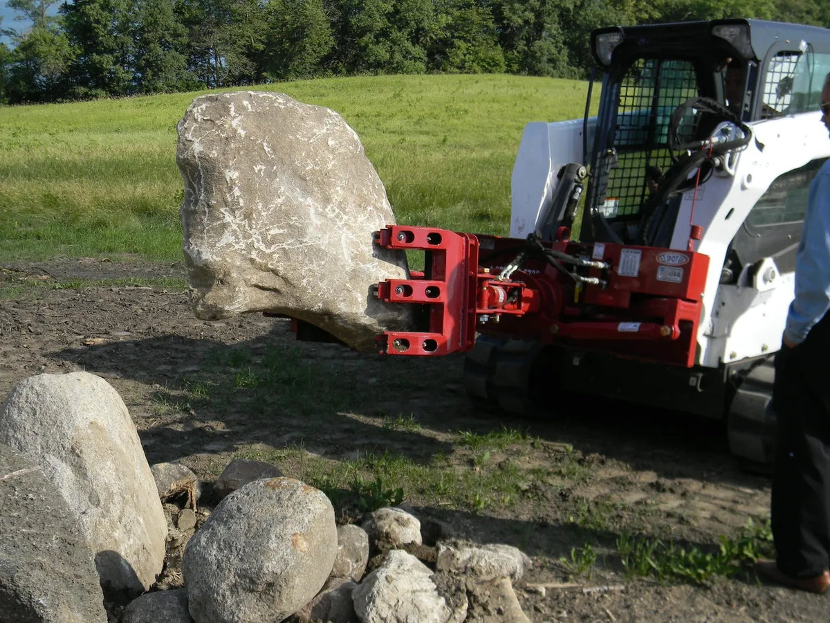Ez Spot Ur Attachment 5 Finger Rock & Tree Hand | Model EZ-2010 | 42" Opening | 20–30 GPM | 3–5 Ton | For Skid Steer, Compact Track Loaders, Wheel Loaders, Excavators, Mini Excavators, Telehandlers & Backhoes
