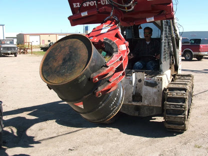 Ez Spot UR Attachment 3 Finger Rock & Tree Hand | Model EZ-0010 | 20–30 GPM | 3–5 Tons | For Skid Steer, Compact Track Loaders, Wheel Loaders, Excavators, Mini Excavators, Telehandlers & Backhoes