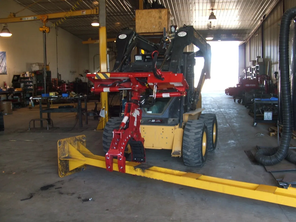 Ez Spot UR Attachment 3 Finger Rock & Tree Hand | Model EZ-0010 | 20–30 GPM | 3–5 Tons | For Skid Steer, Compact Track Loaders, Wheel Loaders, Excavators, Mini Excavators, Telehandlers & Backhoes