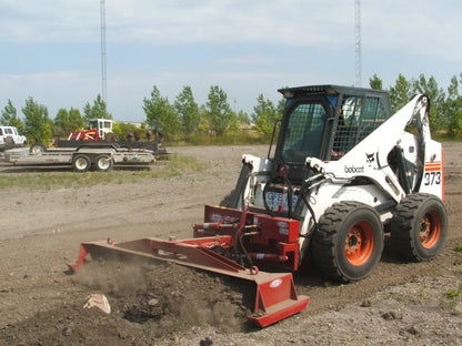 EZ Spot UR Attachment Six Way Grader Blade | Model EZ-0060 | Width 104"–108" | 20–30 GPM | 3–5 Tons | For Skid Steer, Compact Track Loaders, Wheel Loaders, Excavators, Mini Excavators, Telehandlers & Backhoes