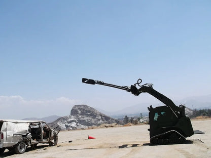 EZ Spot UR Attachment Tactical Equipment Line | Scorpion Penetrator & Bulldog Claw Series | 127° Rotating Base | Lifting Capacity 5,000 lbs | 20–30 GPM | 60–100 HP | For MRAPs, Armored Tactical Vehicles & Skid Steers